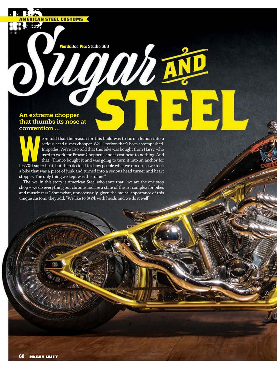 Heavy Duty Preview Pages