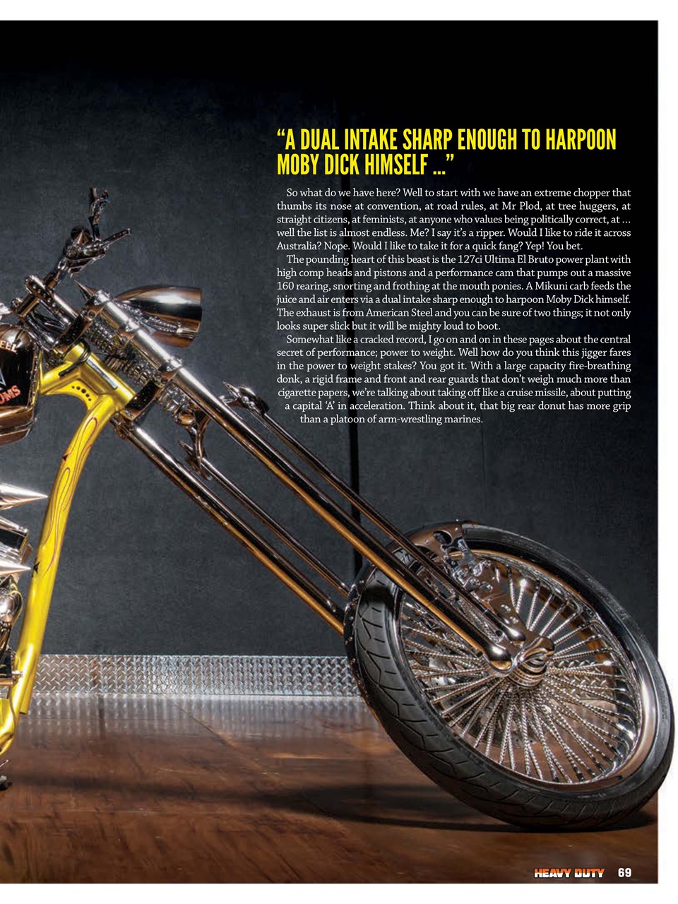 Heavy Duty Preview Pages