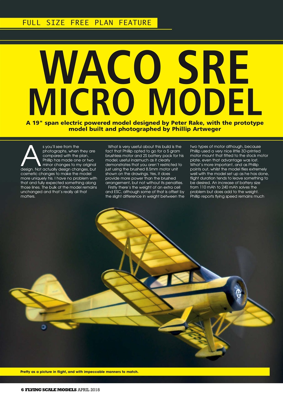 Flying Scale Models Preview Pages