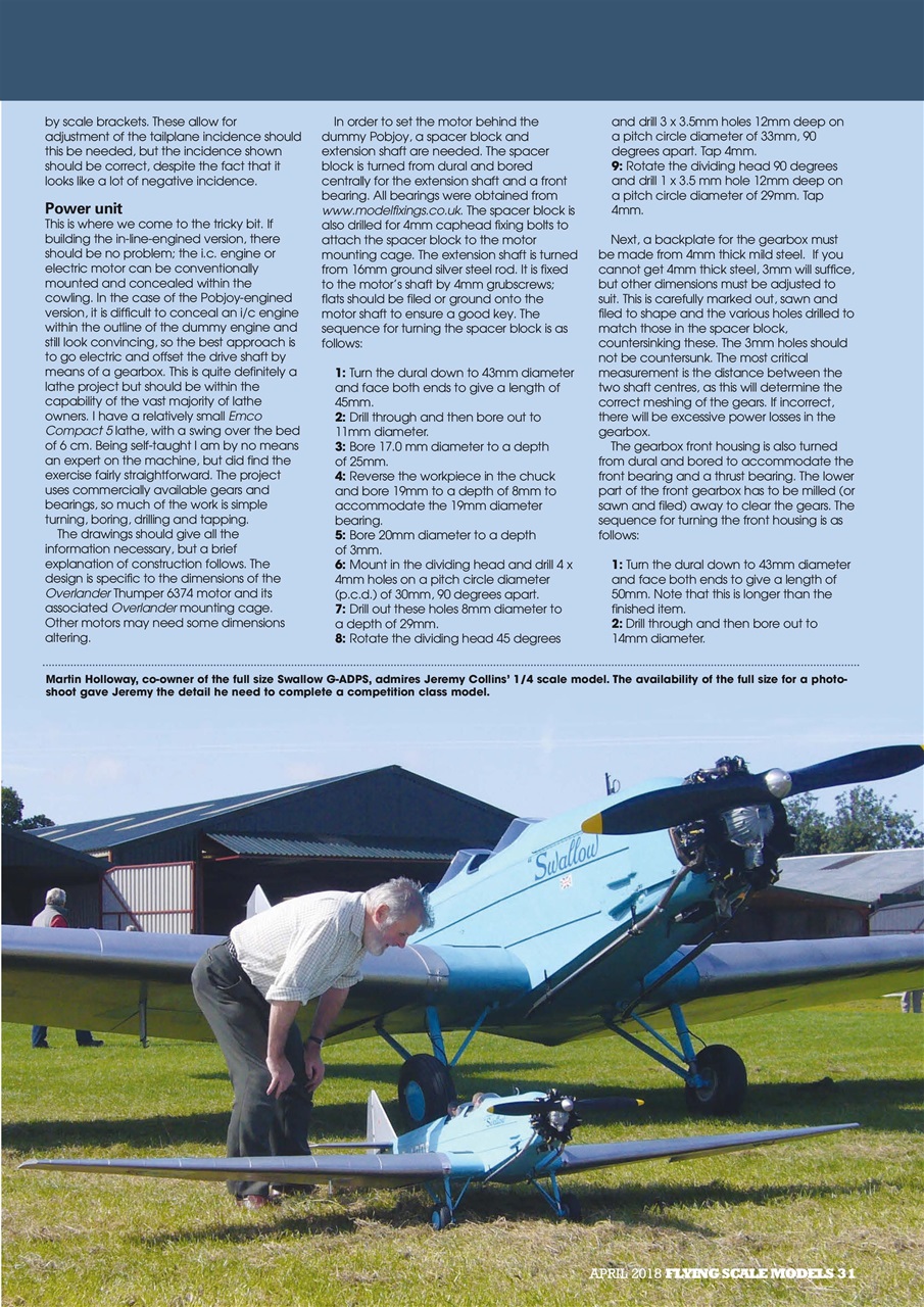 Flying Scale Models Preview Pages