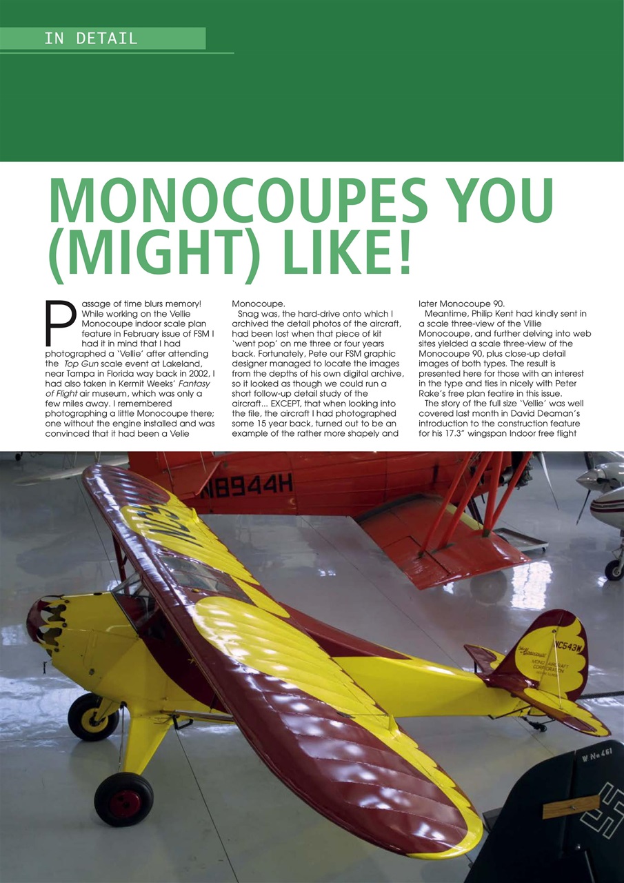 Radio Control Model Flyer Preview Pages