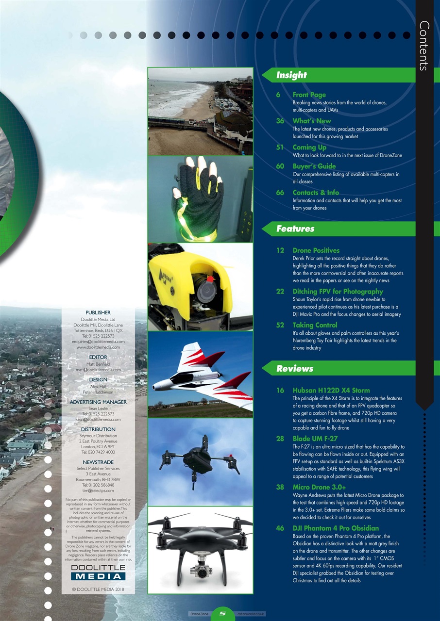 Radio Control DroneZone Preview Pages