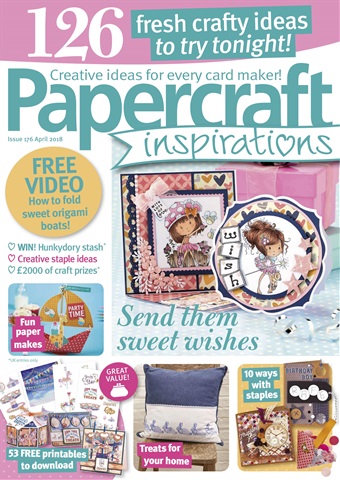 Papercraft Inspirations issue April 2018