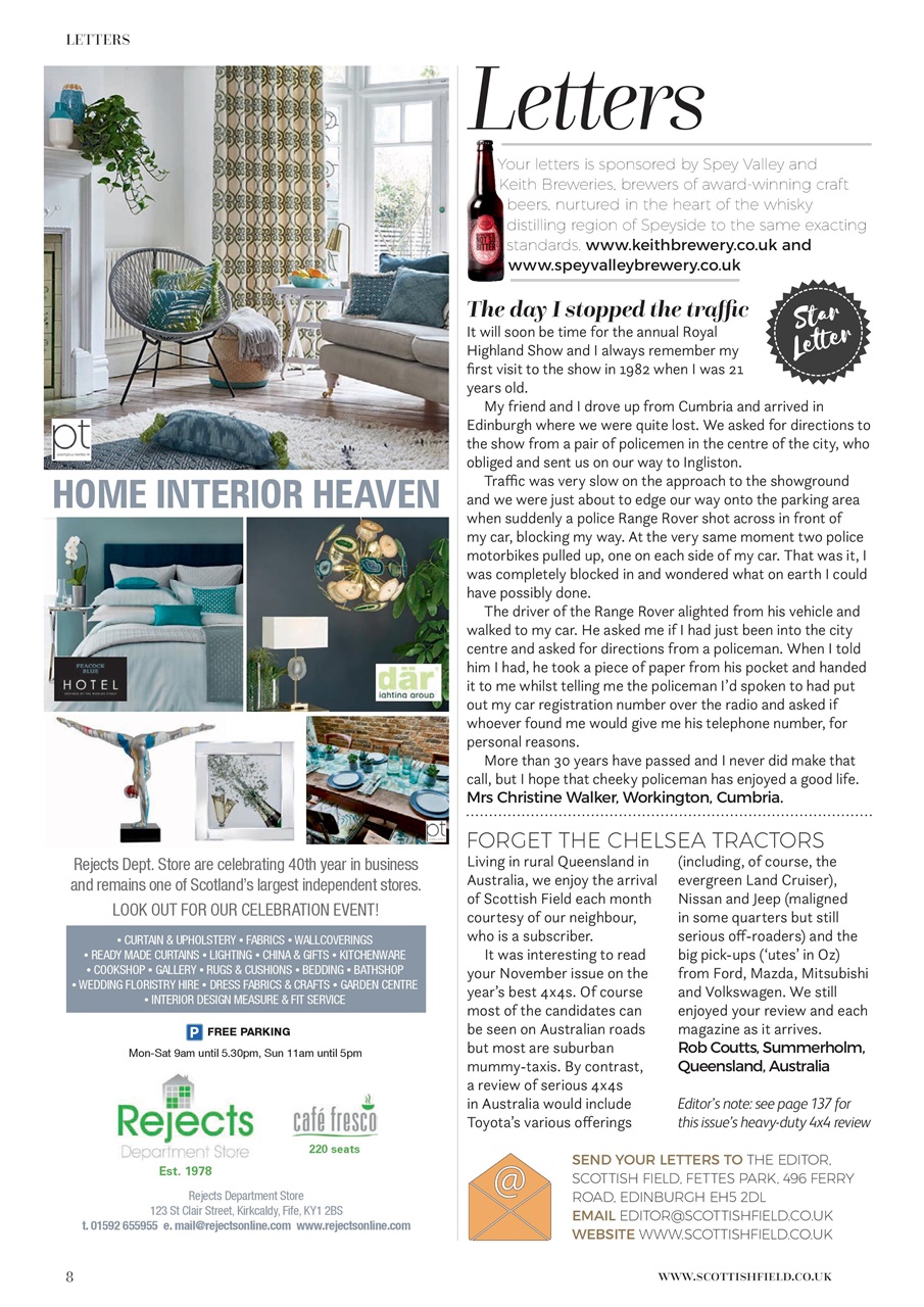 Scottish Field Preview Pages