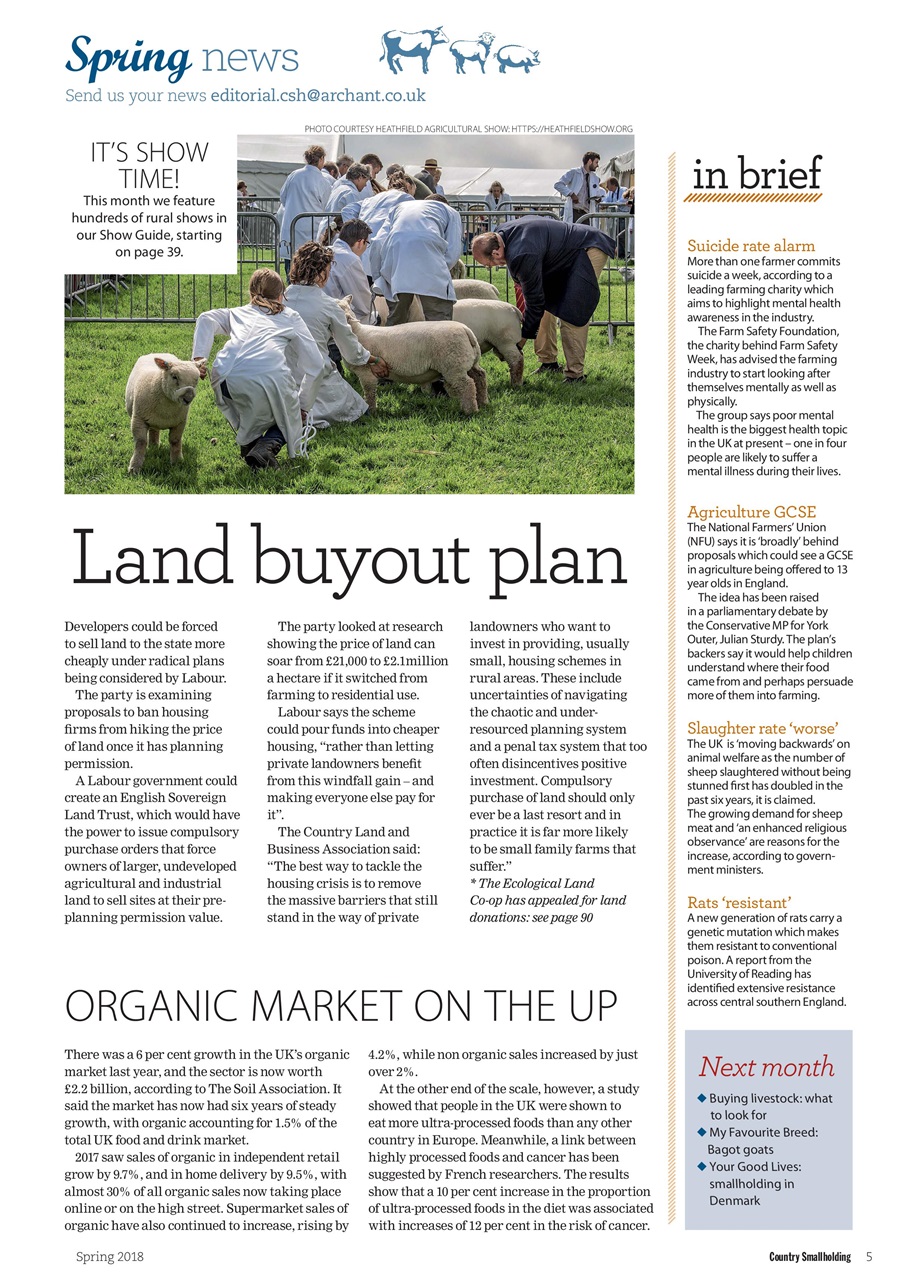 The Country Smallholder Preview Pages