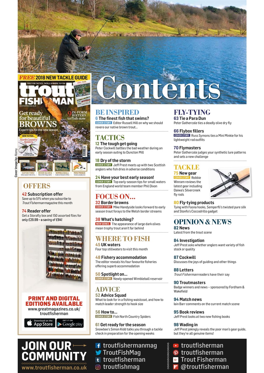 Trout Fisherman Preview Pages