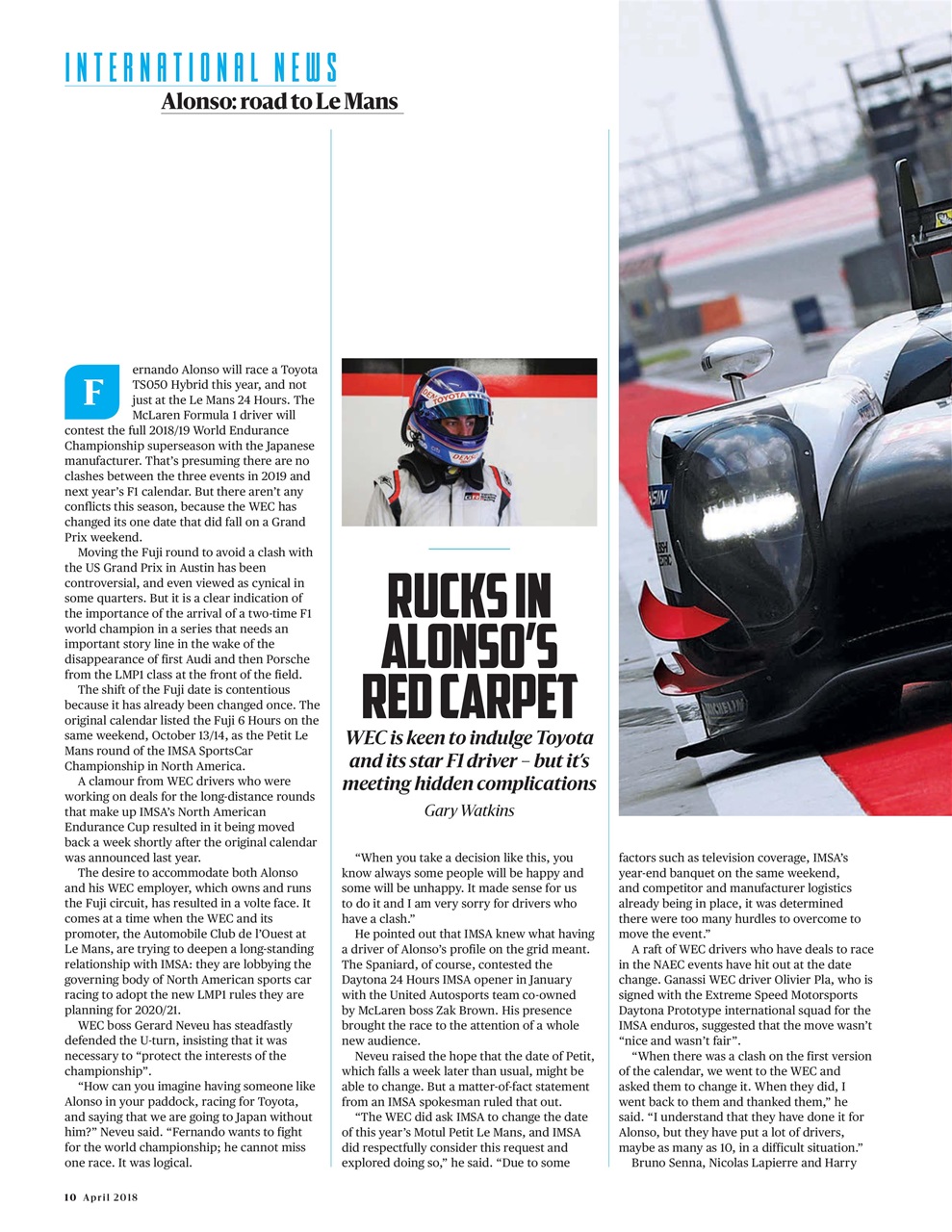 Motor Sport Magazine Preview Pages