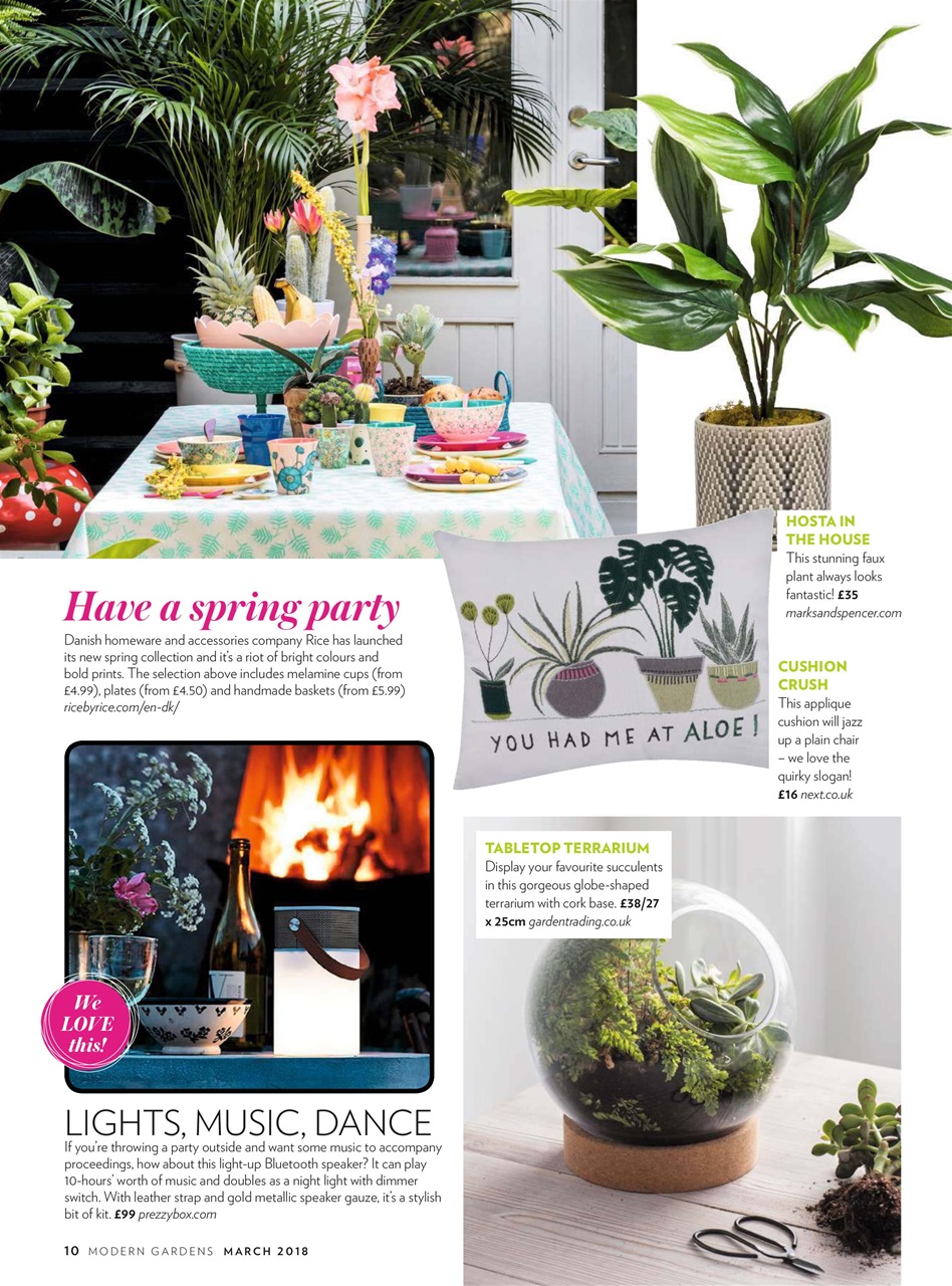 Modern Gardens Preview Pages