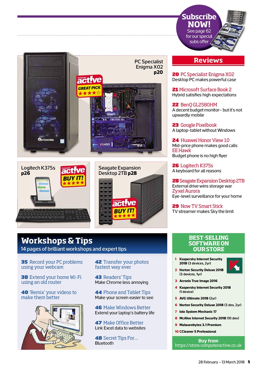 Computer Active Preview Pages