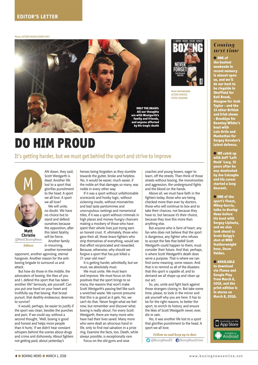 Boxing News Preview Pages