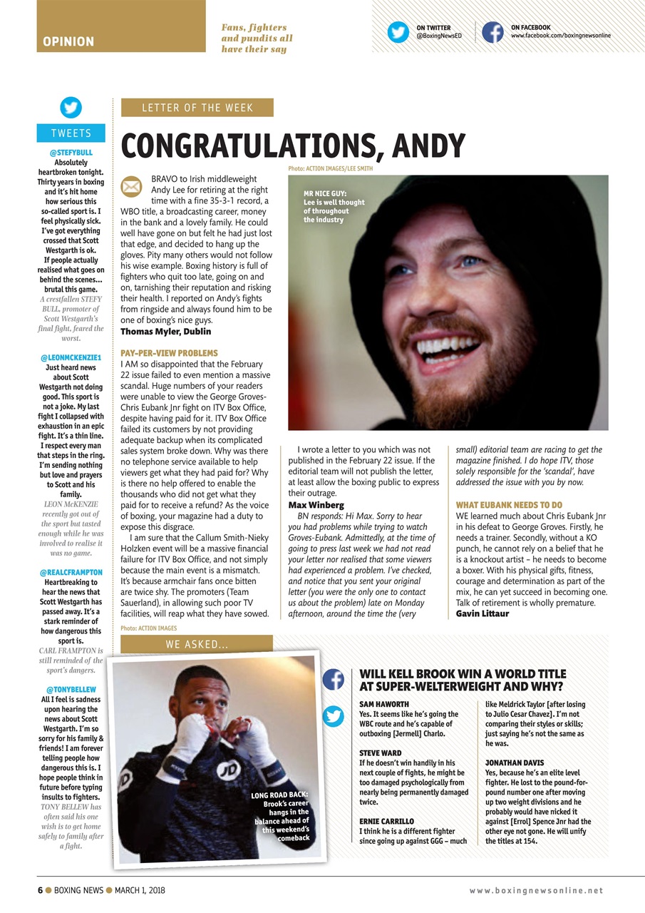 Boxing News Preview Pages