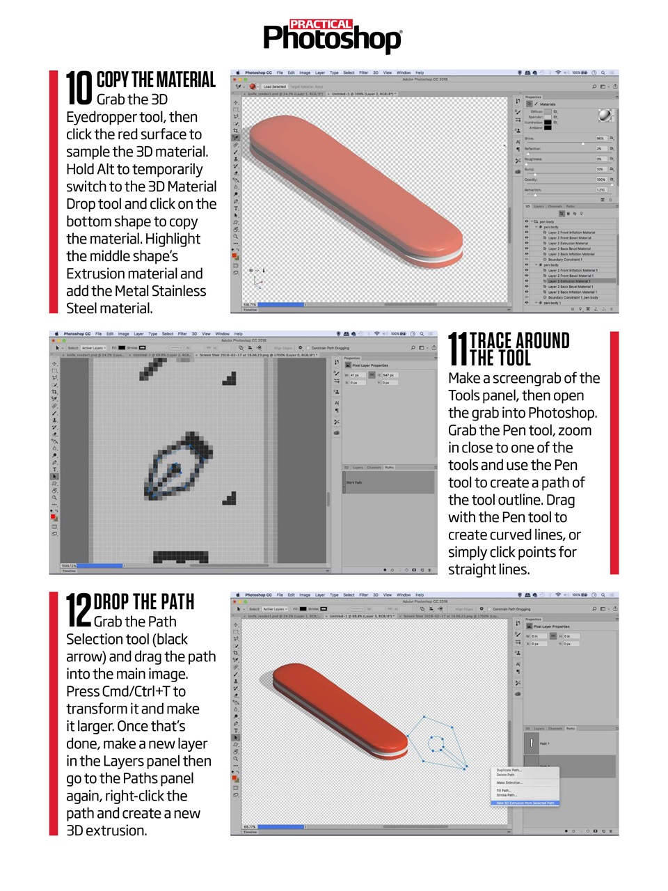 Practical Photoshop Preview Pages
