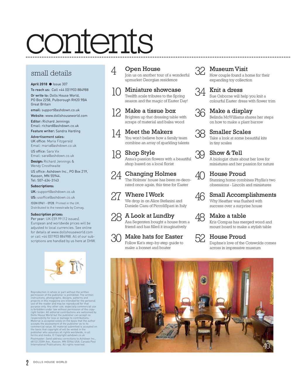 Dolls House World Preview Pages