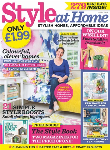 Style at Home issue April 2018