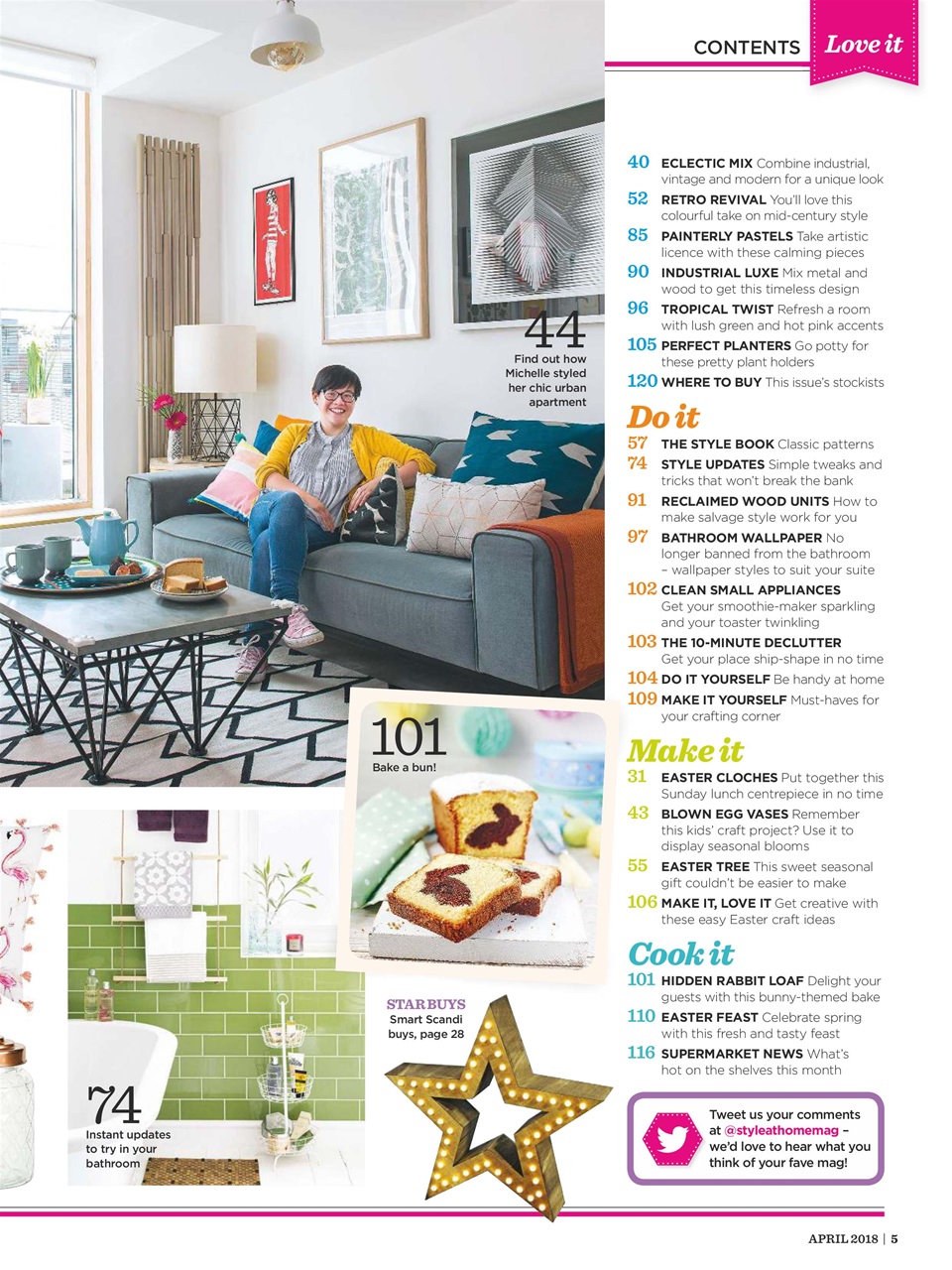 Style at Home Preview Pages