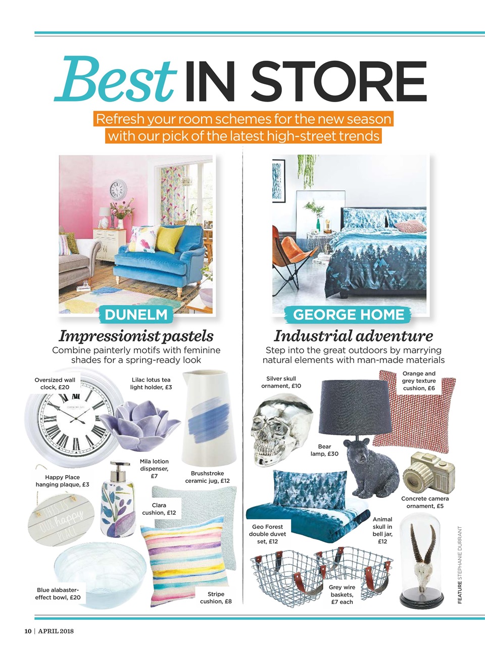 Style at Home Preview Pages