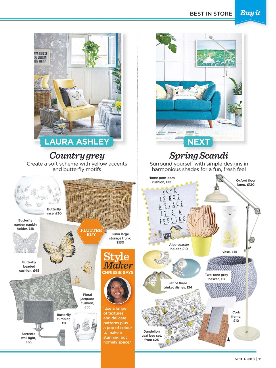 Style at Home Preview Pages
