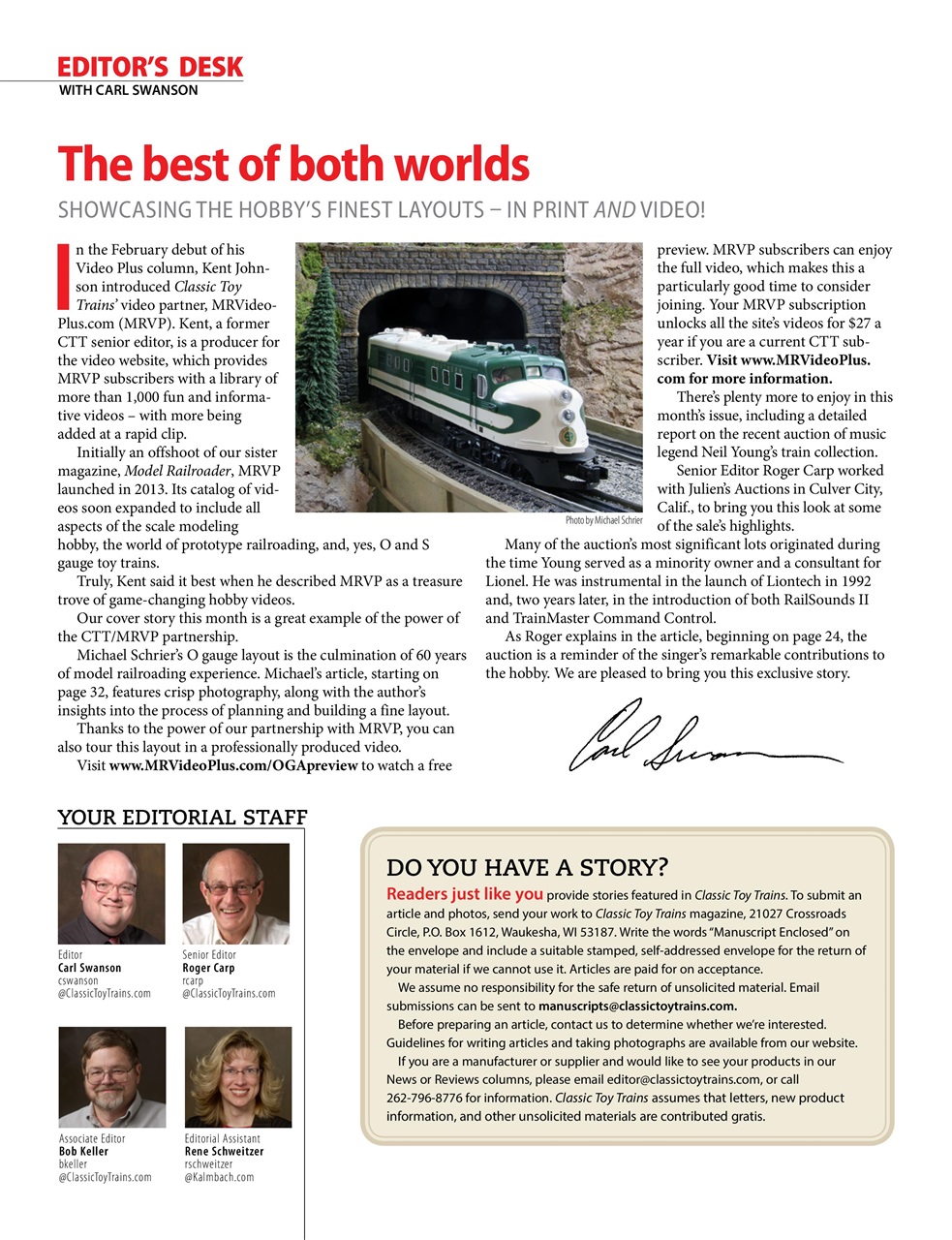 Classic Toy Trains Preview Pages