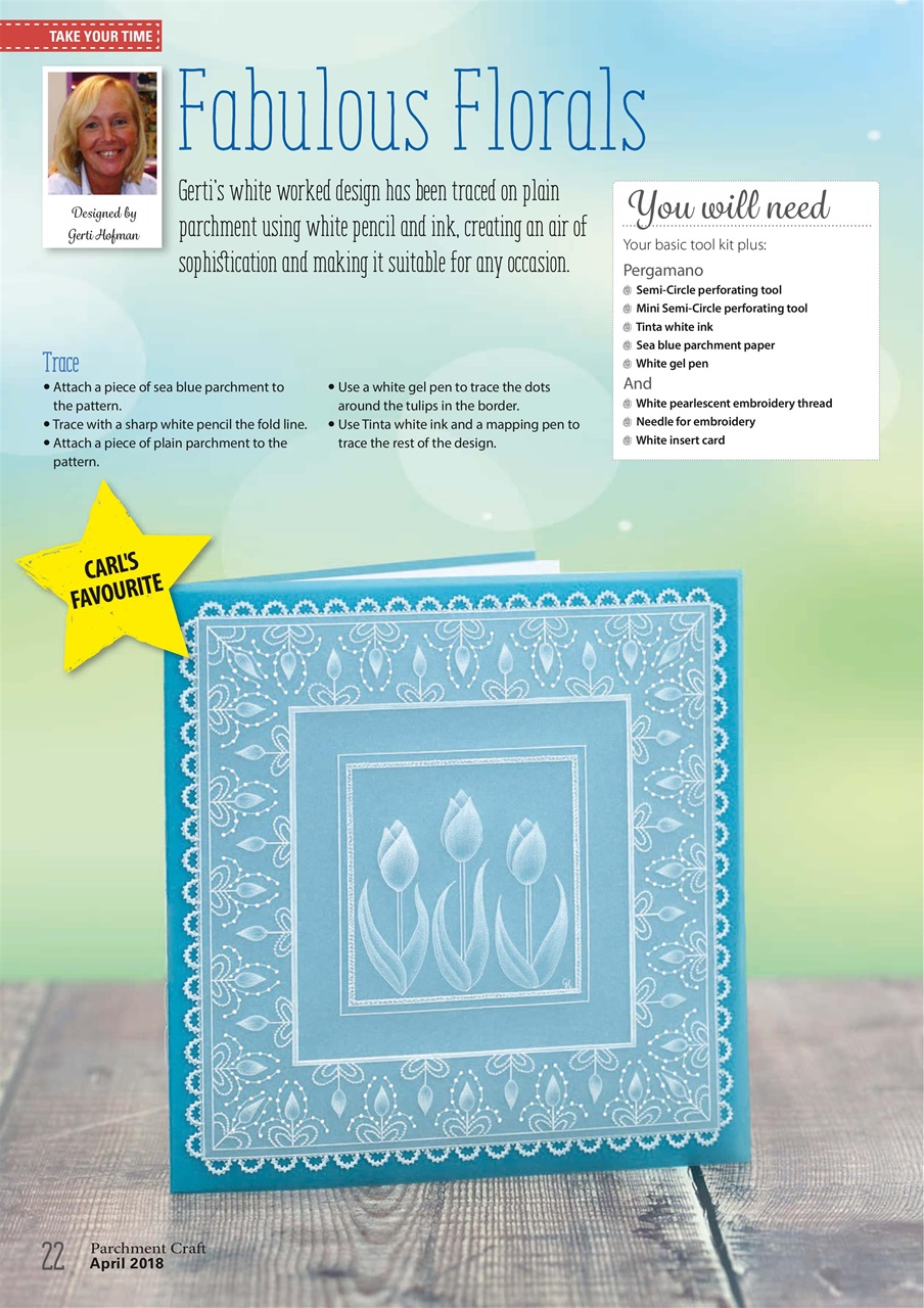 Parchment Craft Preview Pages