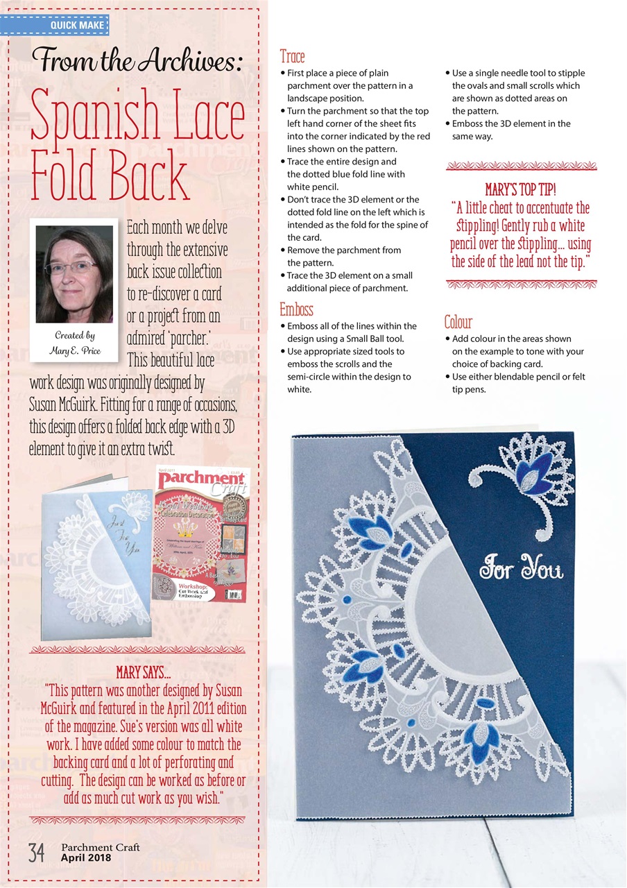 Parchment Craft Preview Pages