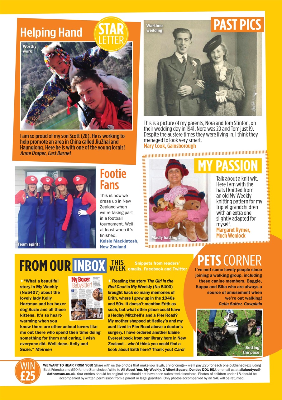 My Weekly Preview Pages