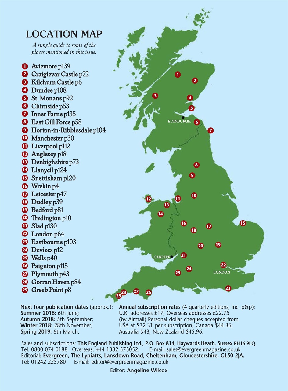 Evergreen Preview Pages