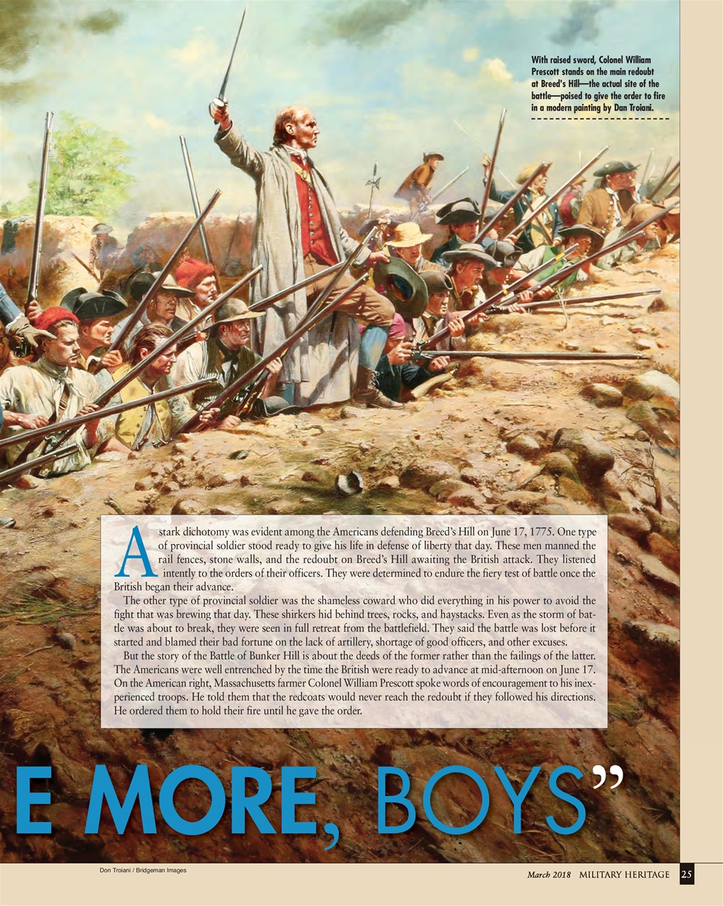 Military Heritage Preview Pages