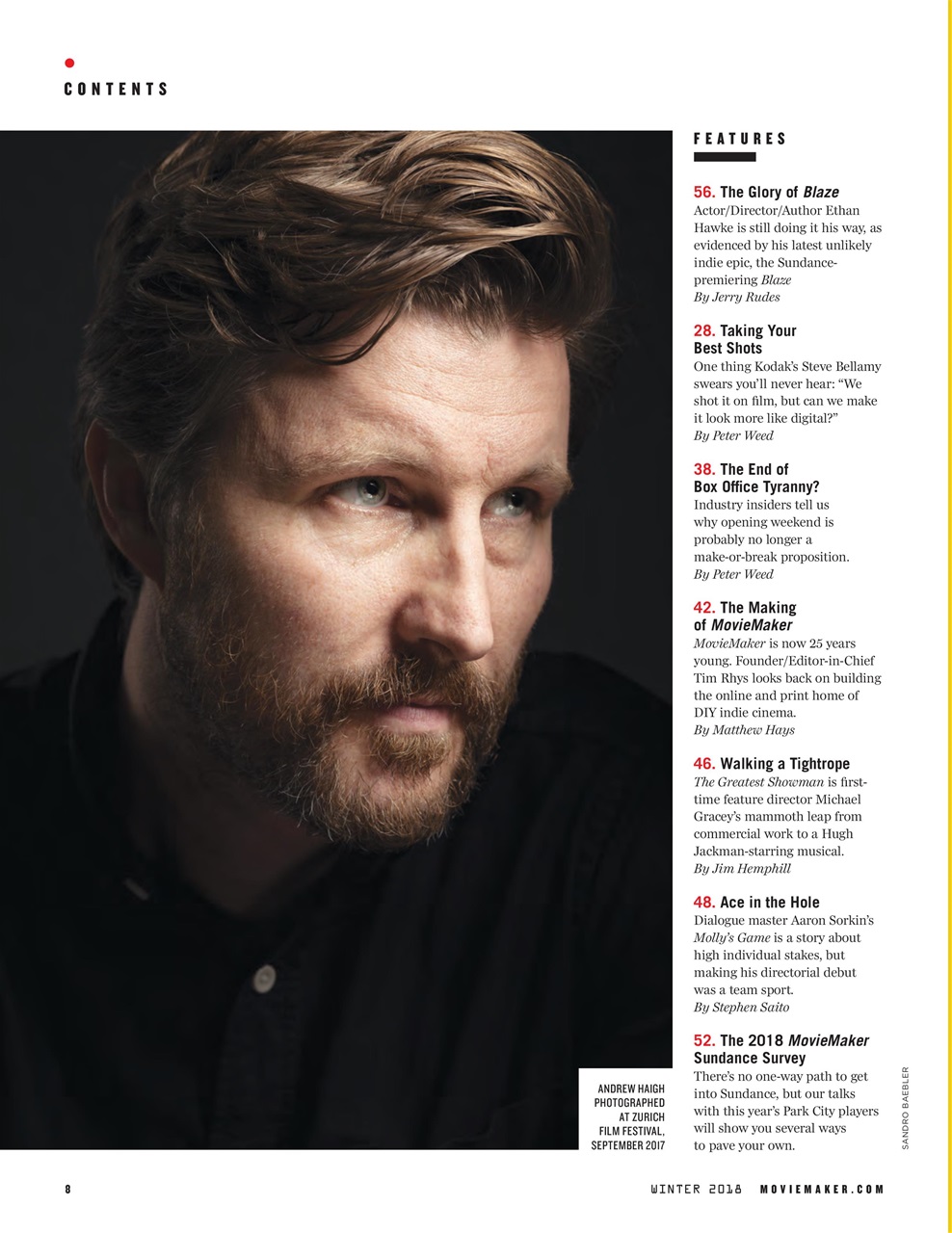 MovieMaker Magazine Preview Pages