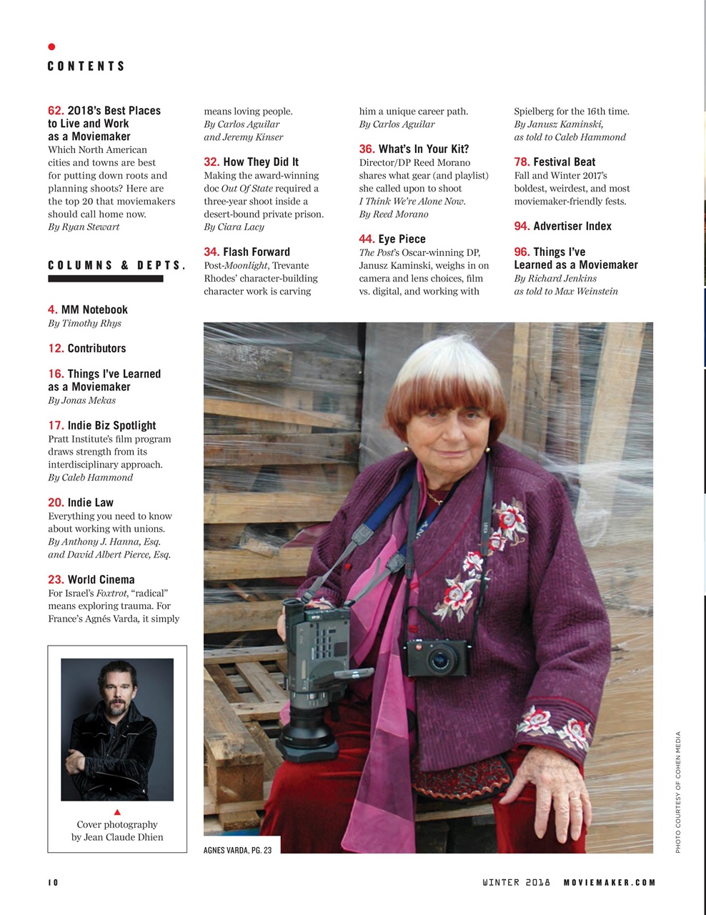 MovieMaker Magazine Preview Pages