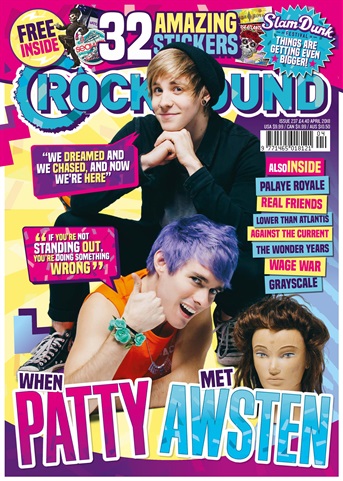 Rock Sound Magazine issue Patty Walters + Awsten Knight - 237