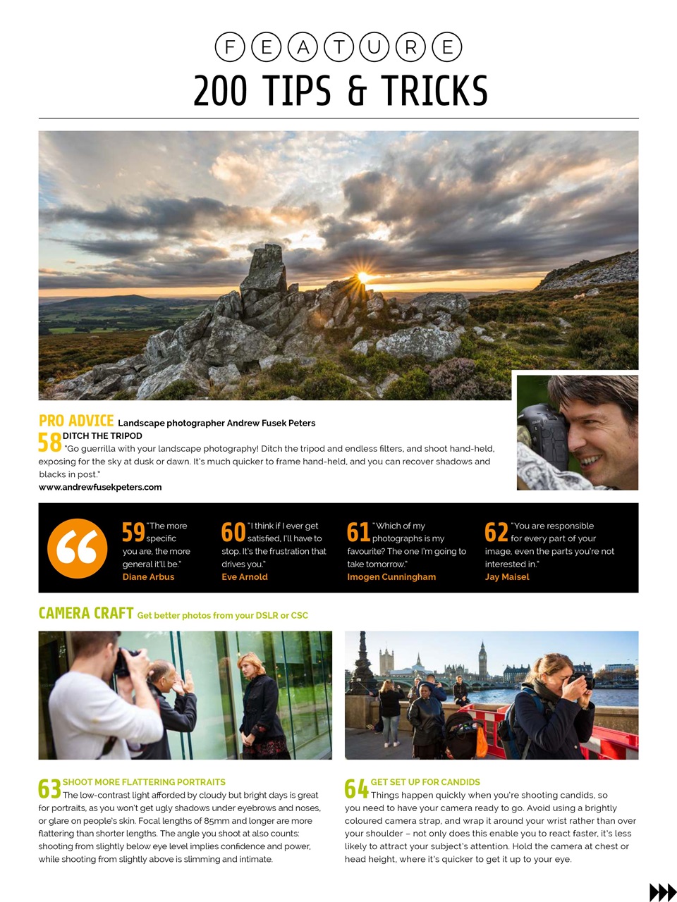 Photography Week Preview Pages