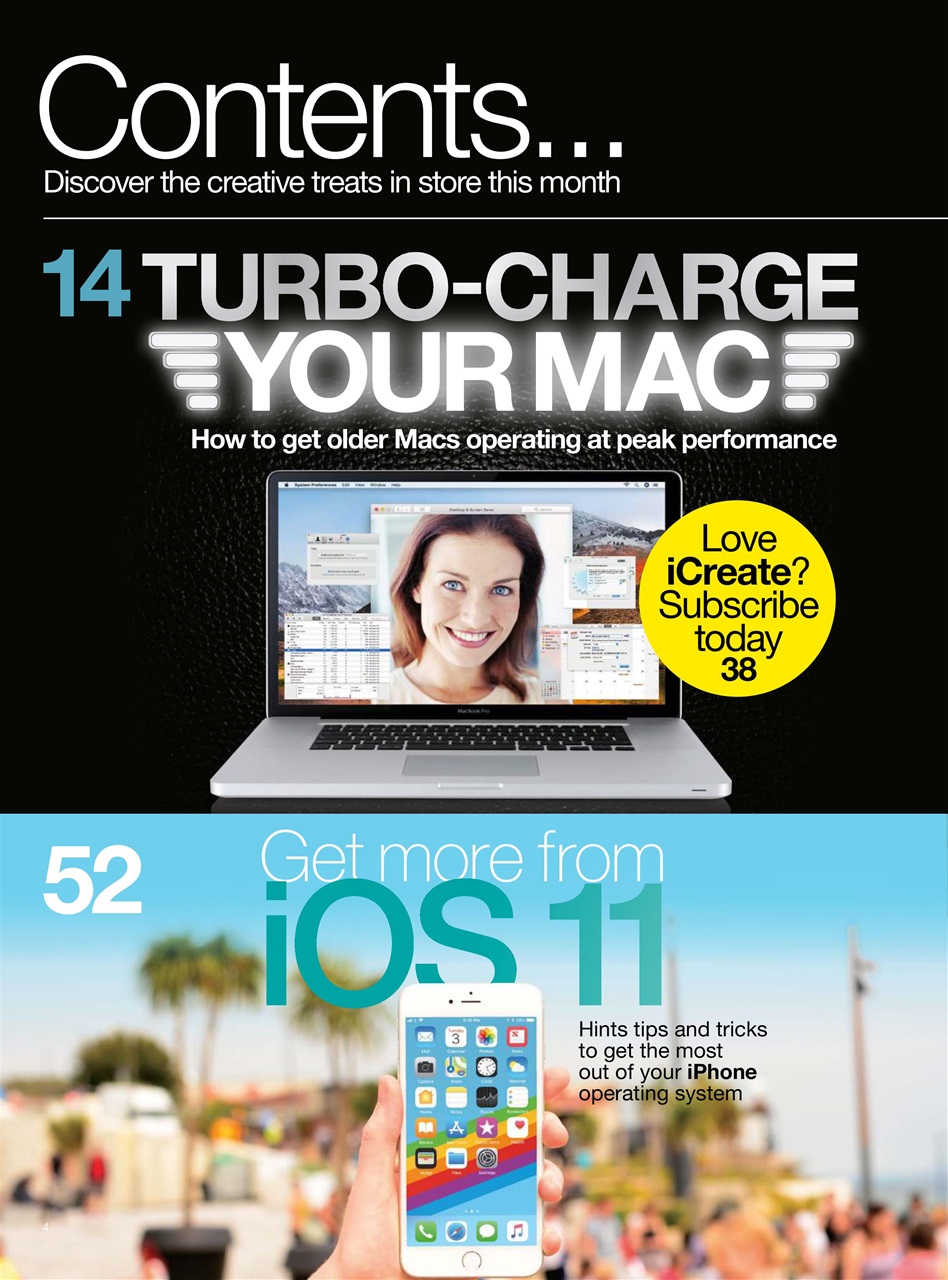 iCreate Preview Pages