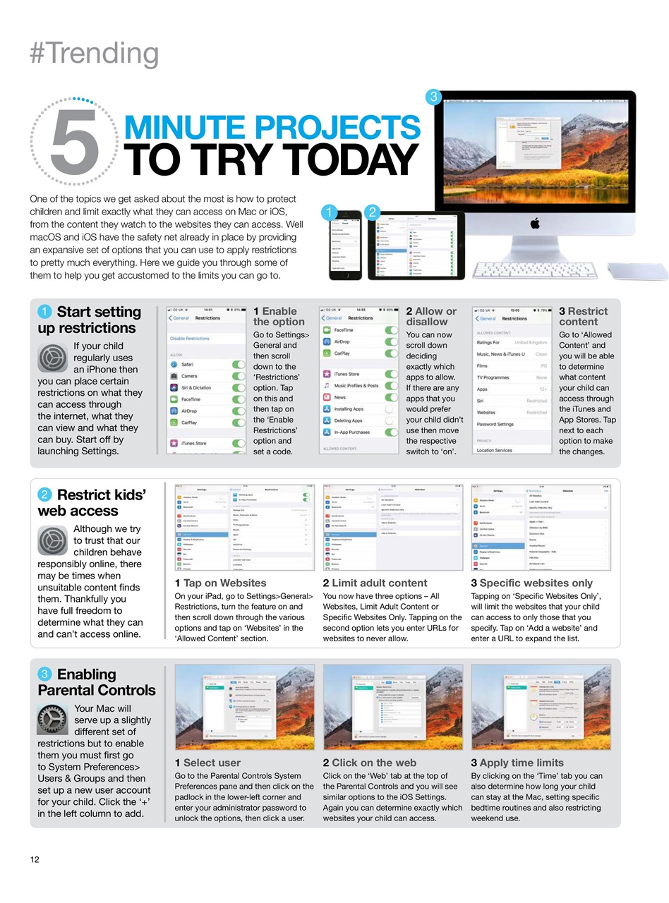 iCreate Preview Pages