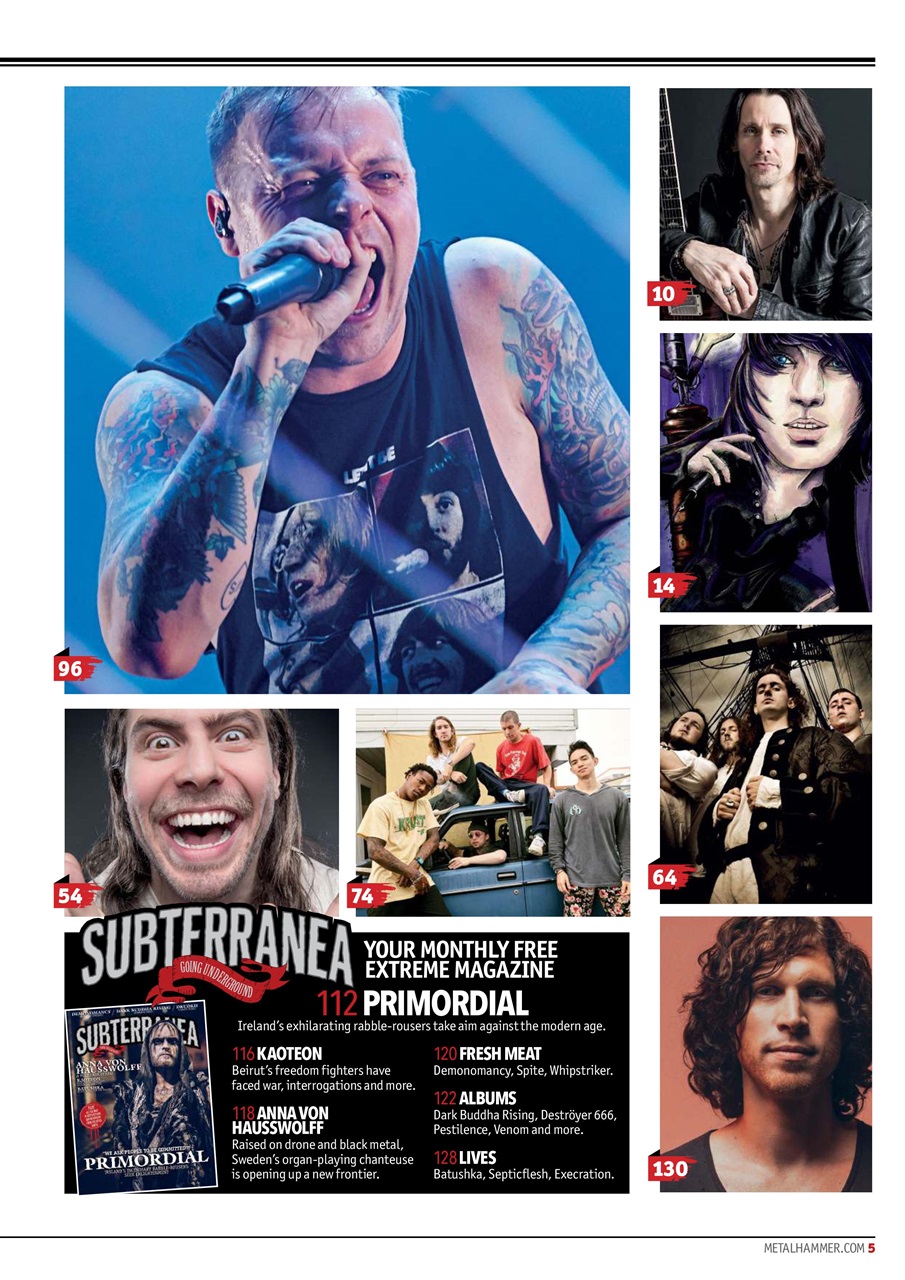 Metal Hammer Preview Pages