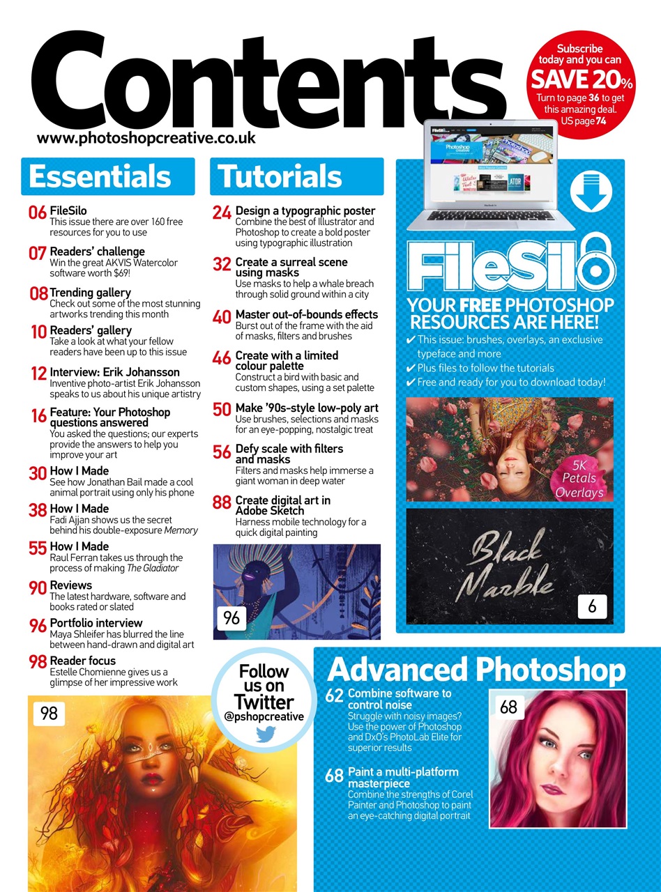 Photoshop Creative Preview Pages