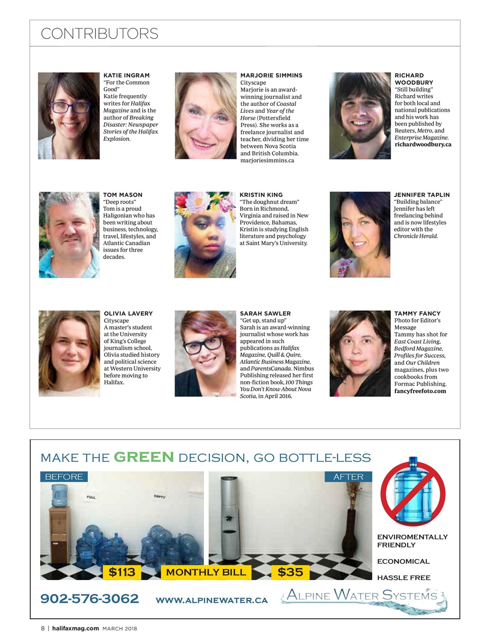 Halifax Magazine Preview Pages