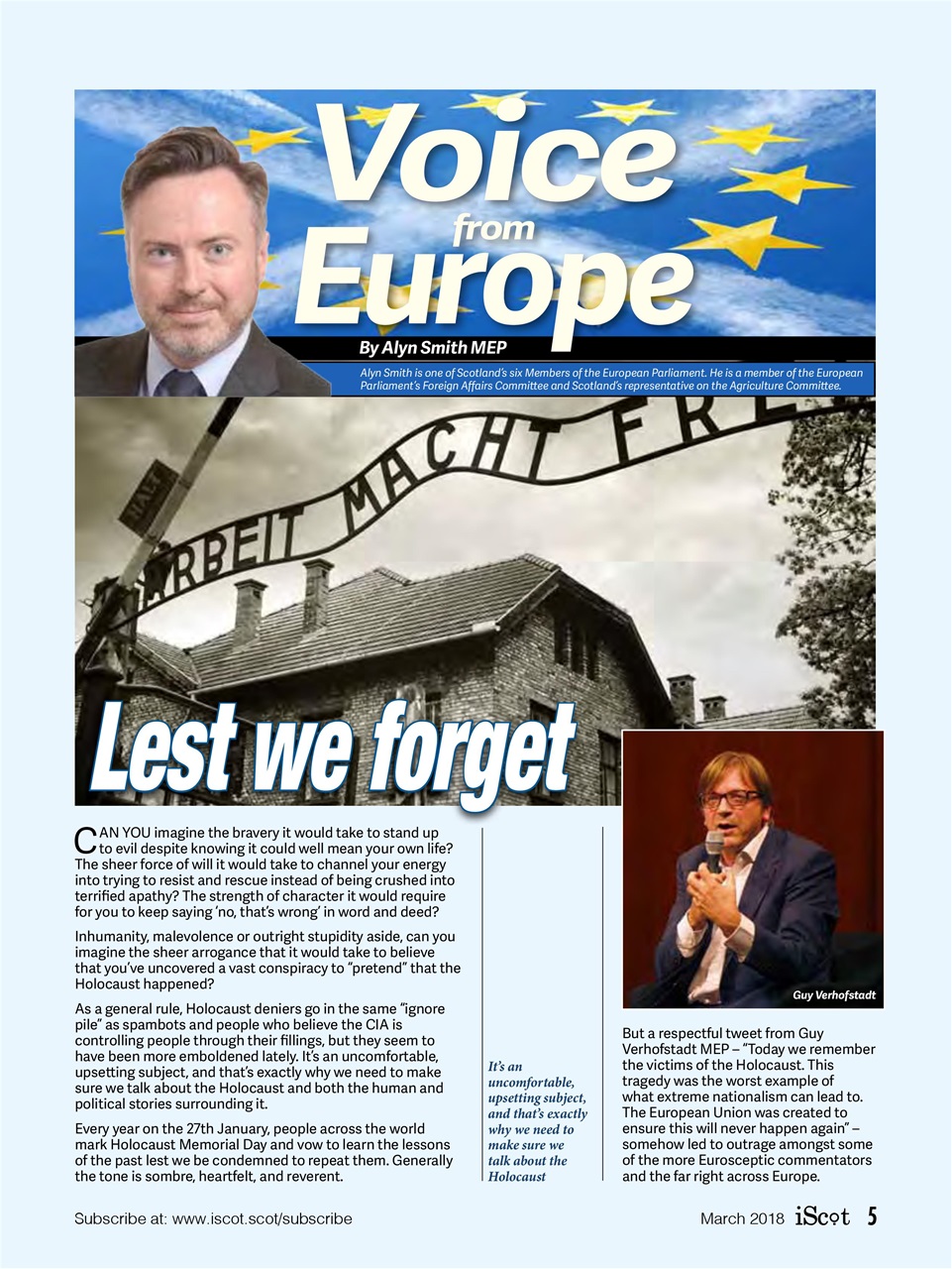 iScot Magazine Preview Pages