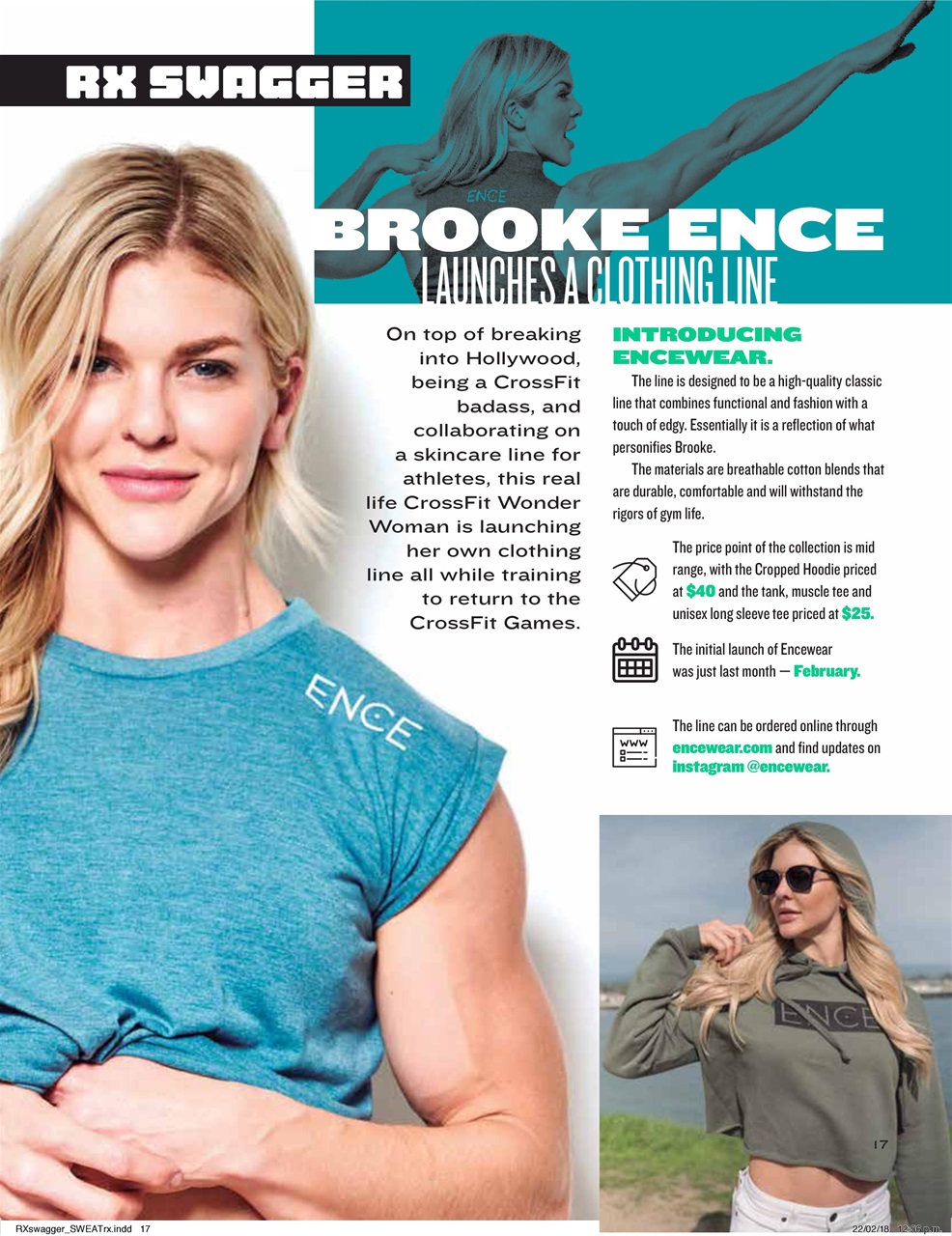 Sweat RX Preview Pages