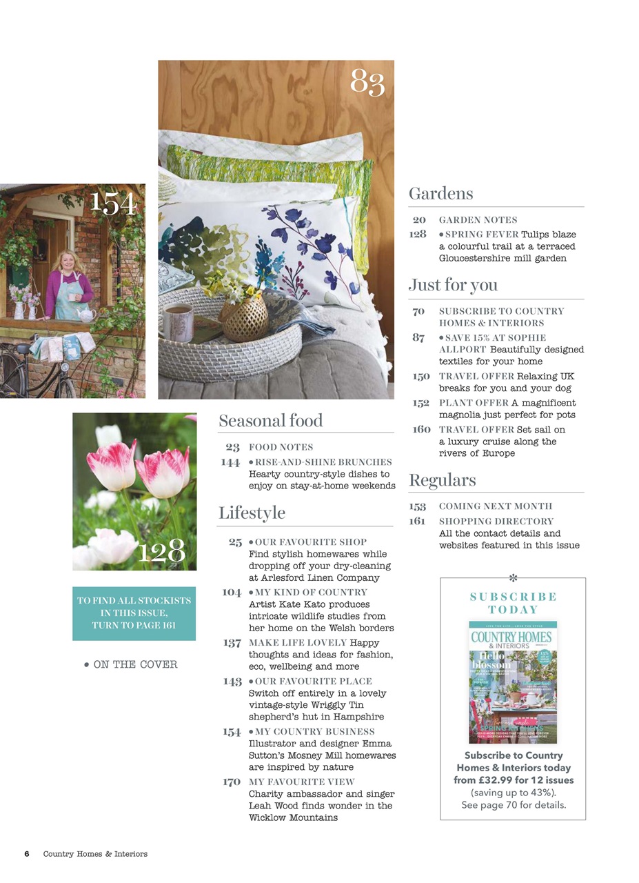Country Homes & Interiors Preview Pages