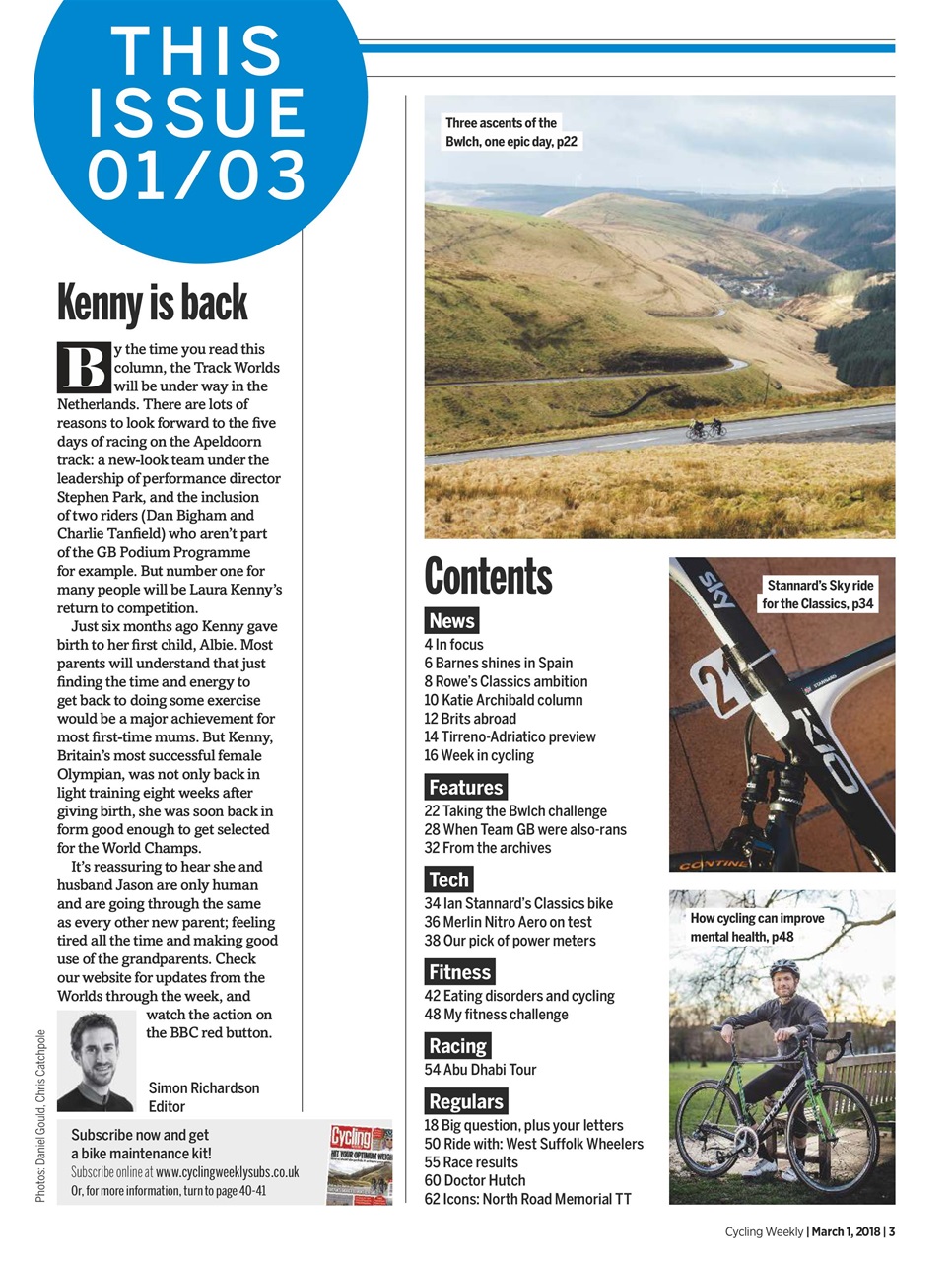 Cycling Weekly Preview Pages