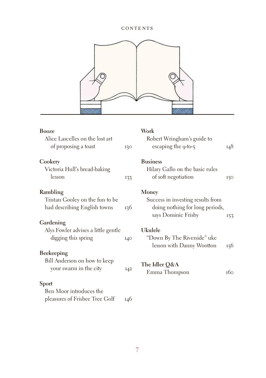 The Idler Magazine Preview Pages