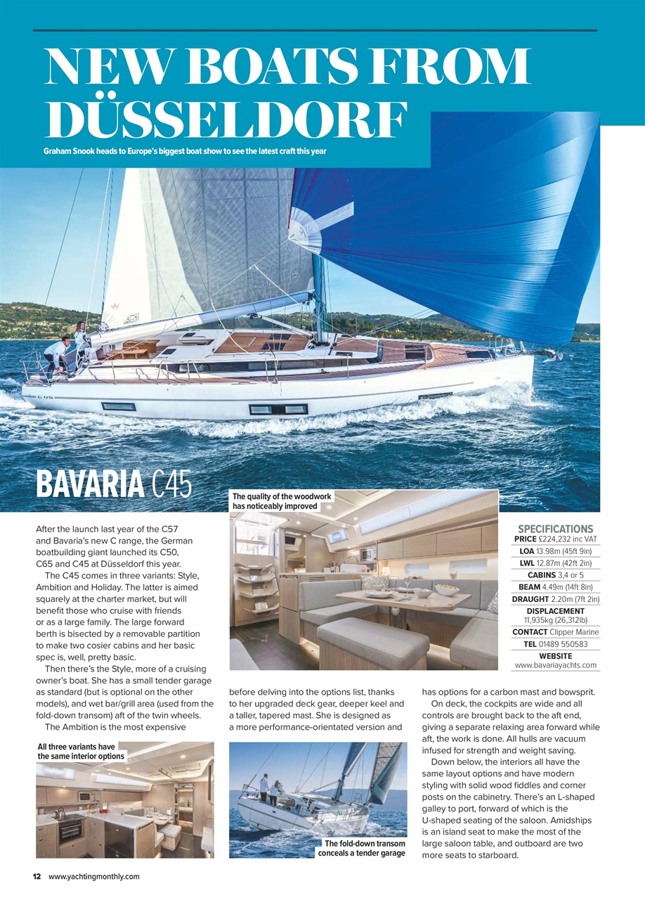 Yachting Monthly Preview Pages