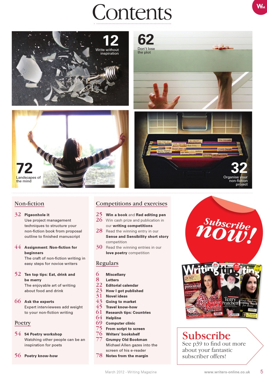 Writing Magazine Preview Pages