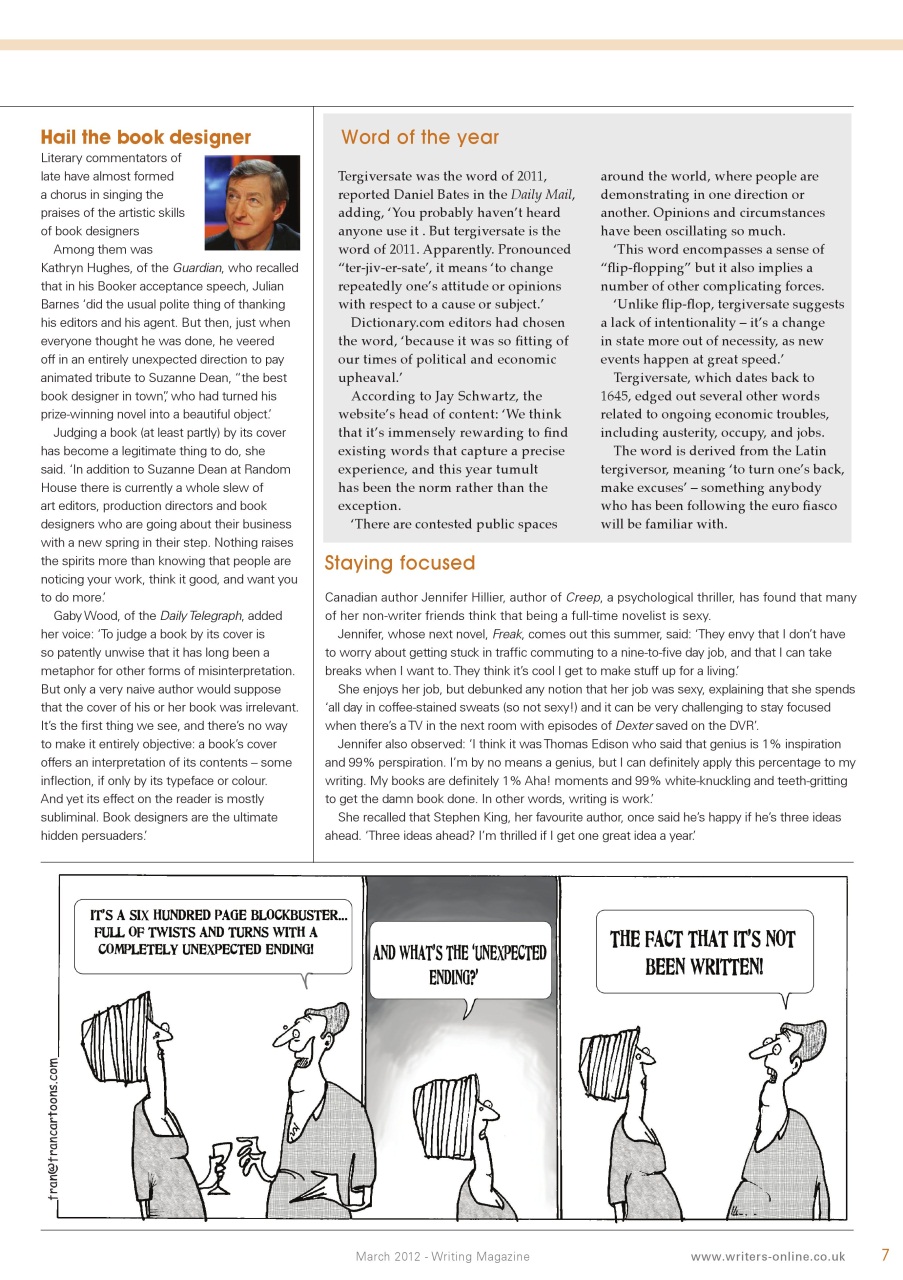 Writing Magazine Preview Pages