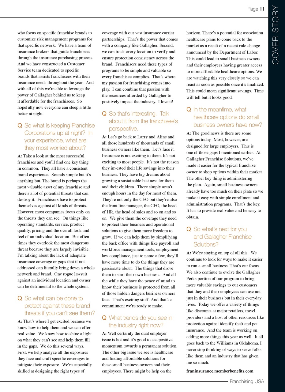 Franchising USA Preview Pages