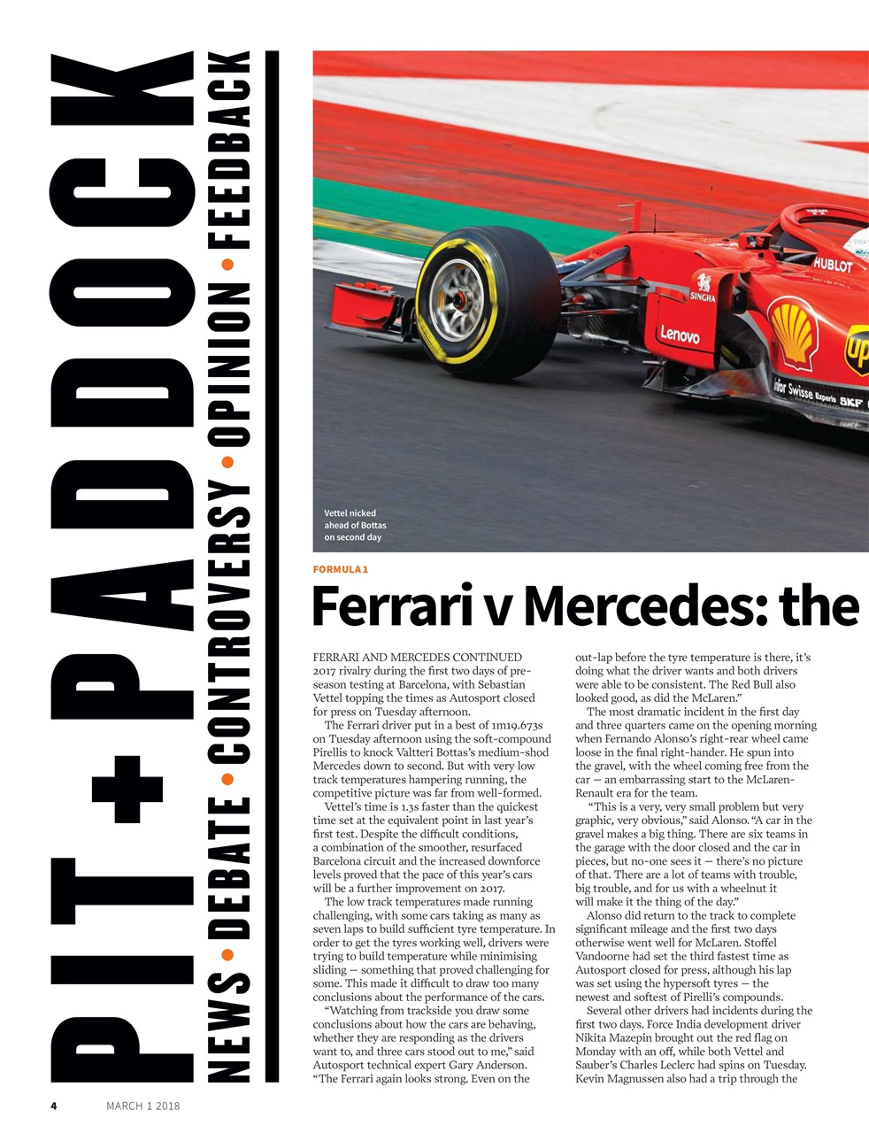 Autosport Preview Pages