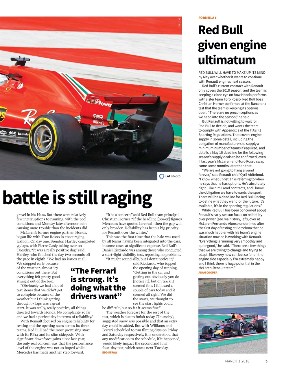 Autosport Preview Pages