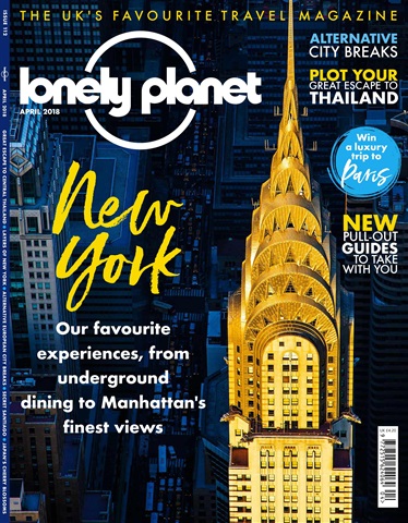 Lonely Planet issue April 2018