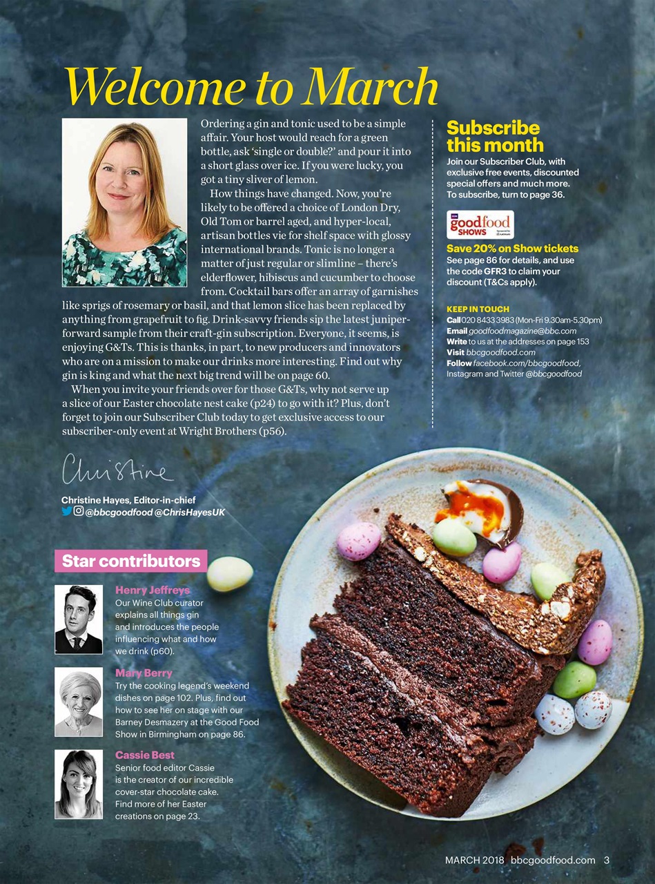 Good Food Magazine Preview Pages