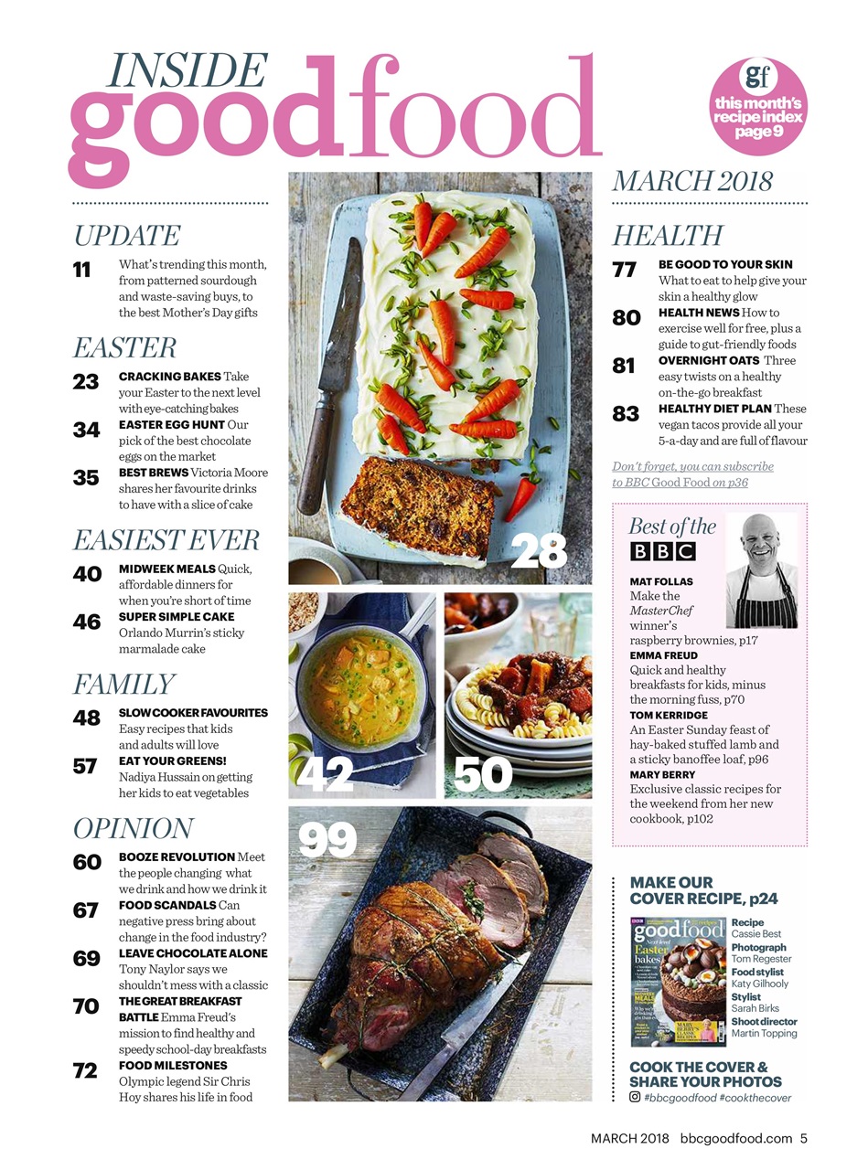 Good Food Magazine Preview Pages